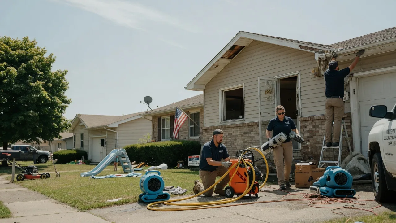 Water Damage Restoration in Matherville, IL near me